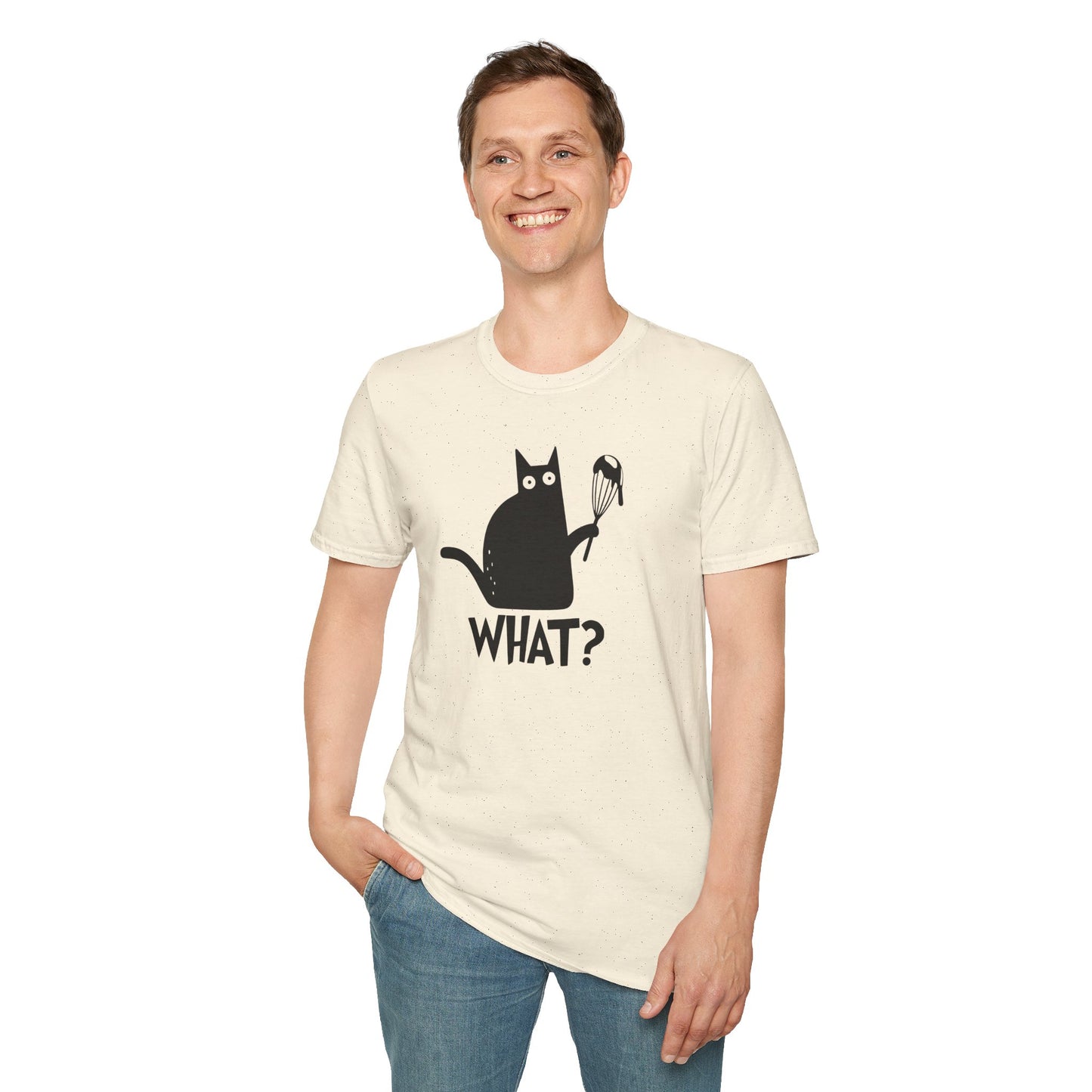 Black Cat What T-Shirt