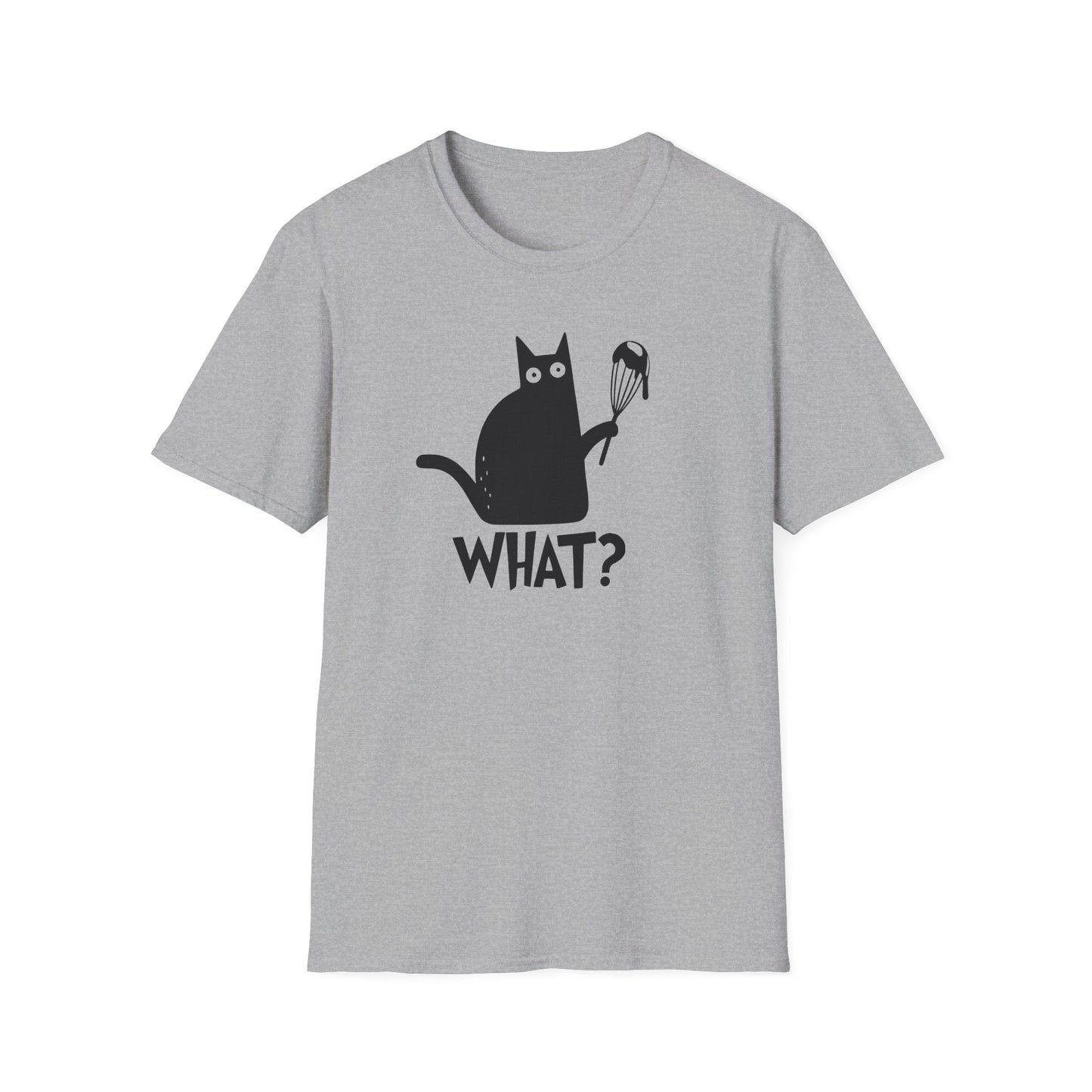 Black Cat What T-Shirt