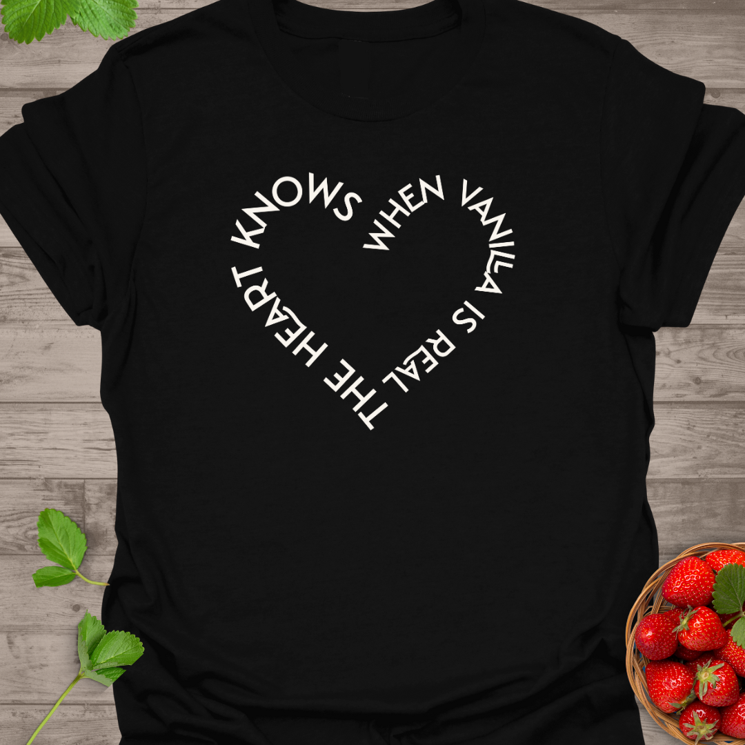 Heart Knows Vanilla TShirt
