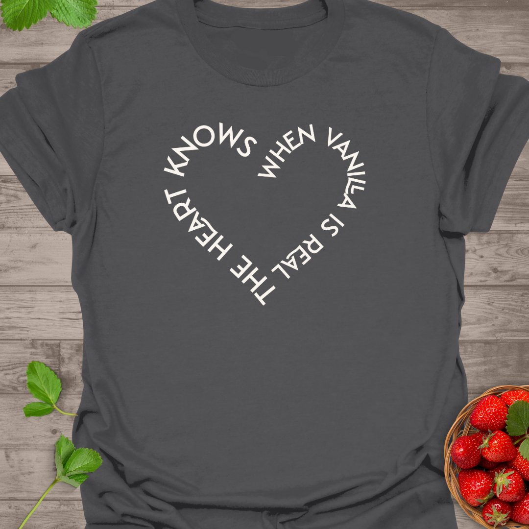 Heart Knows Vanilla TShirt