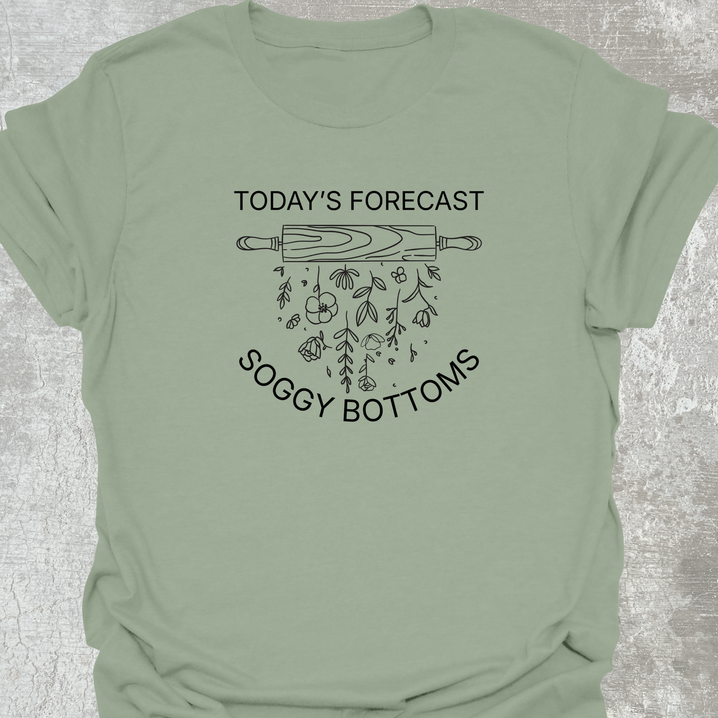 Today's Forecast Flowers T-Shirt