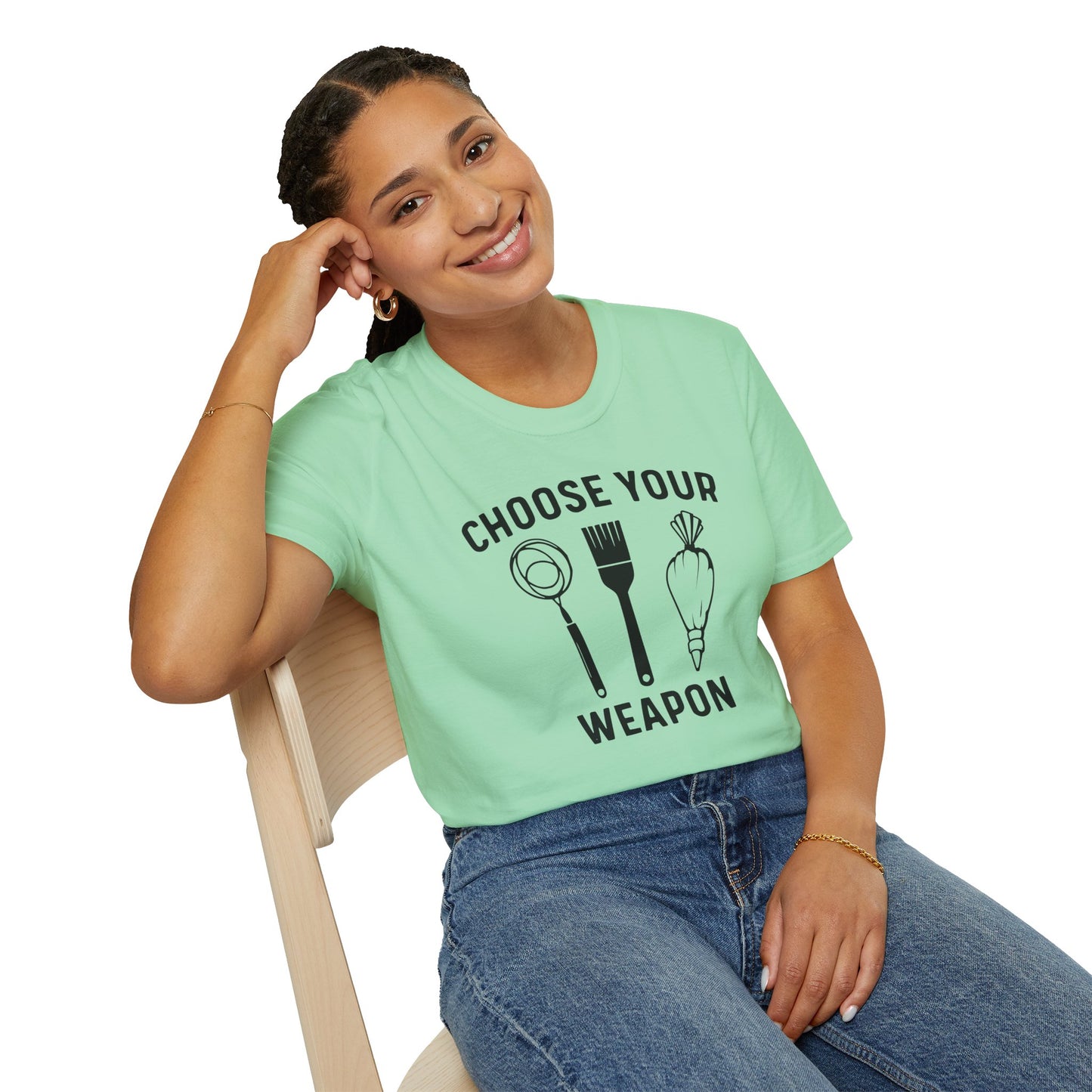 Choose Weapon Icing Bag T-Shirt