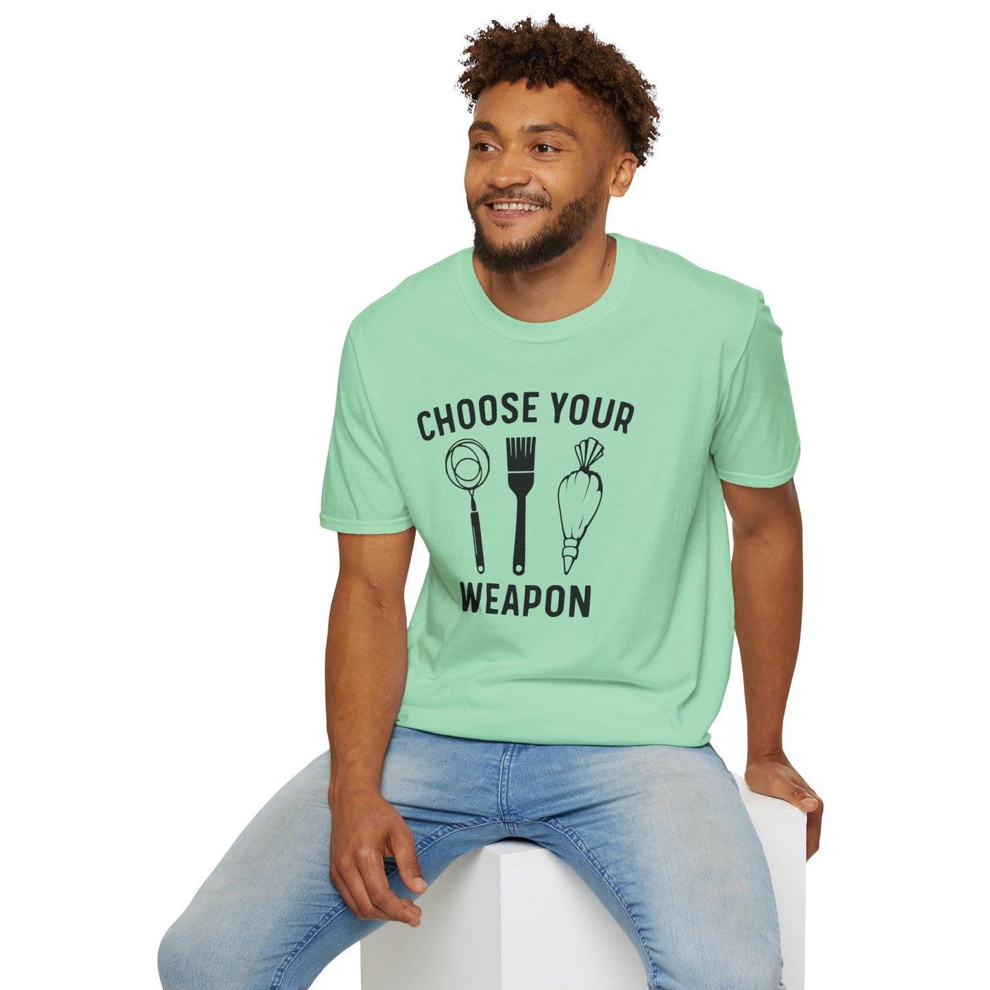 Choose Weapon Icing Bag T-Shirt