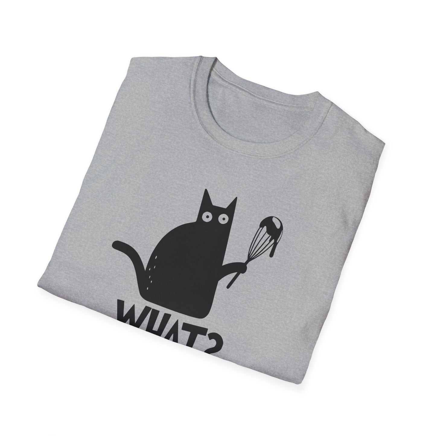 Black Cat What T-Shirt