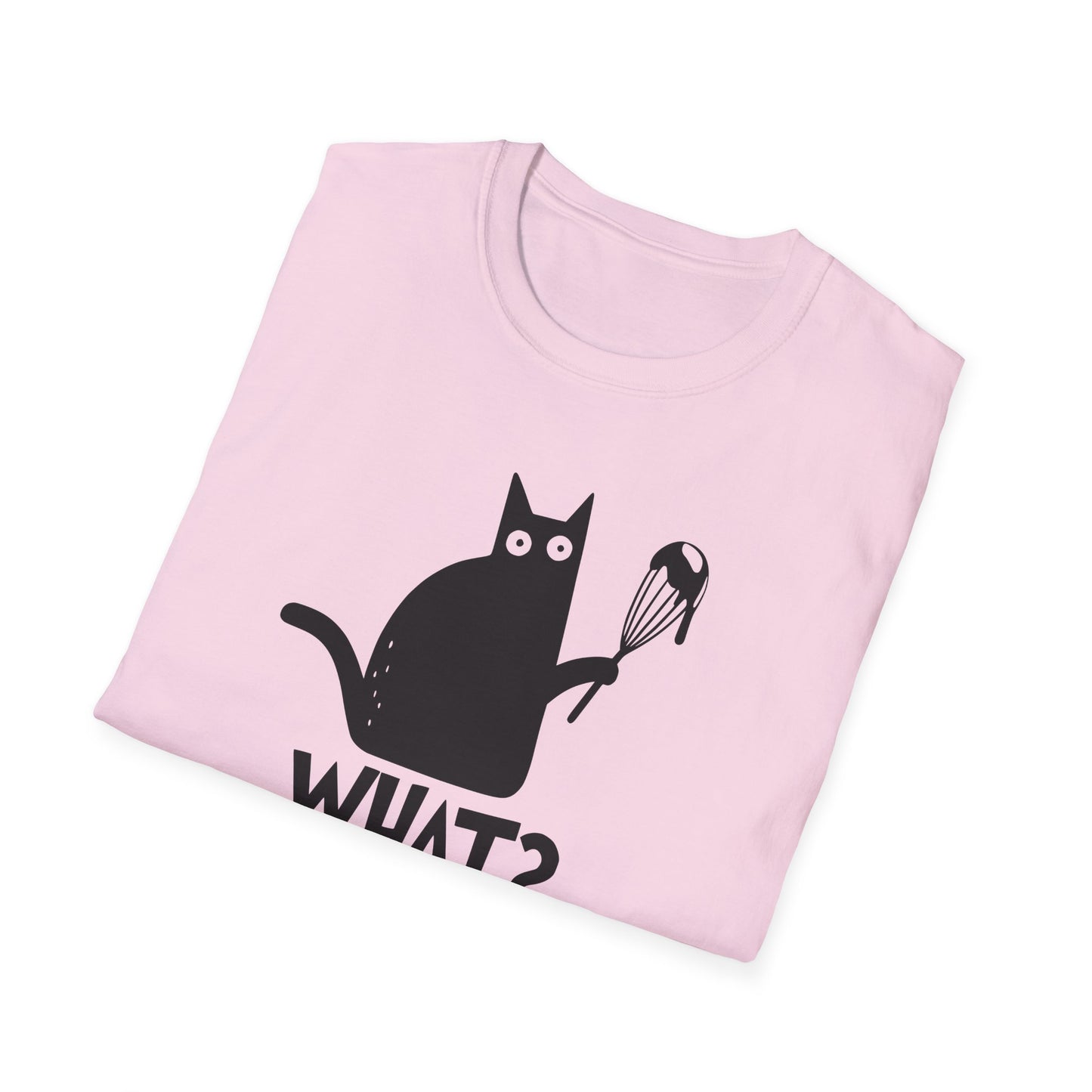 Black Cat What T-Shirt