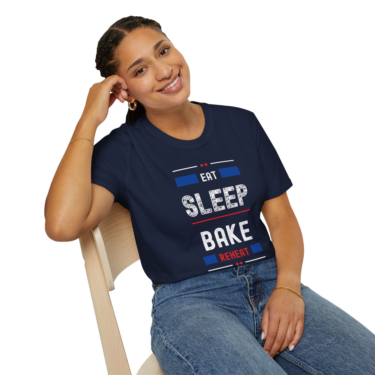 Eat Sleep Bake Re T-Shirt