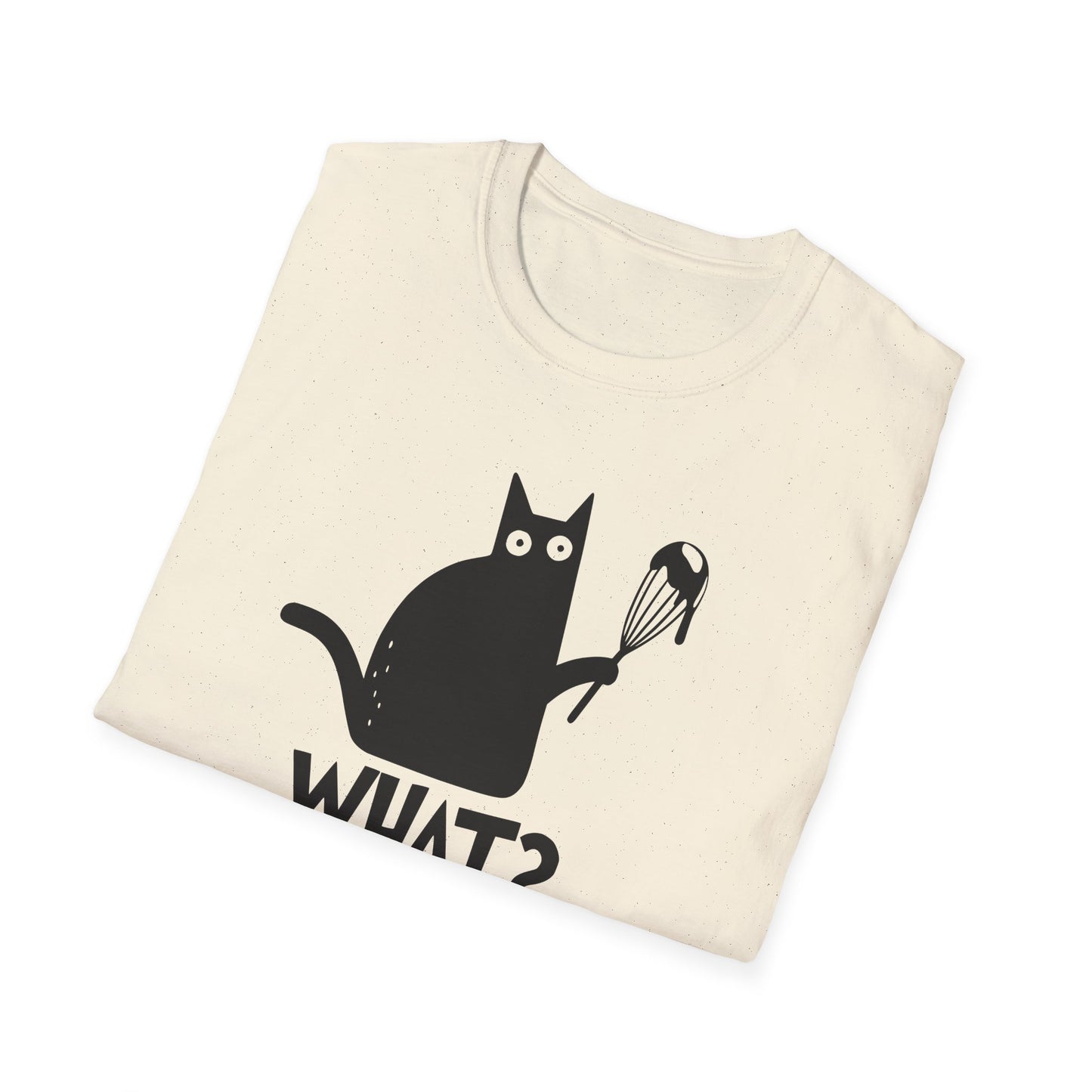 Black Cat What T-Shirt