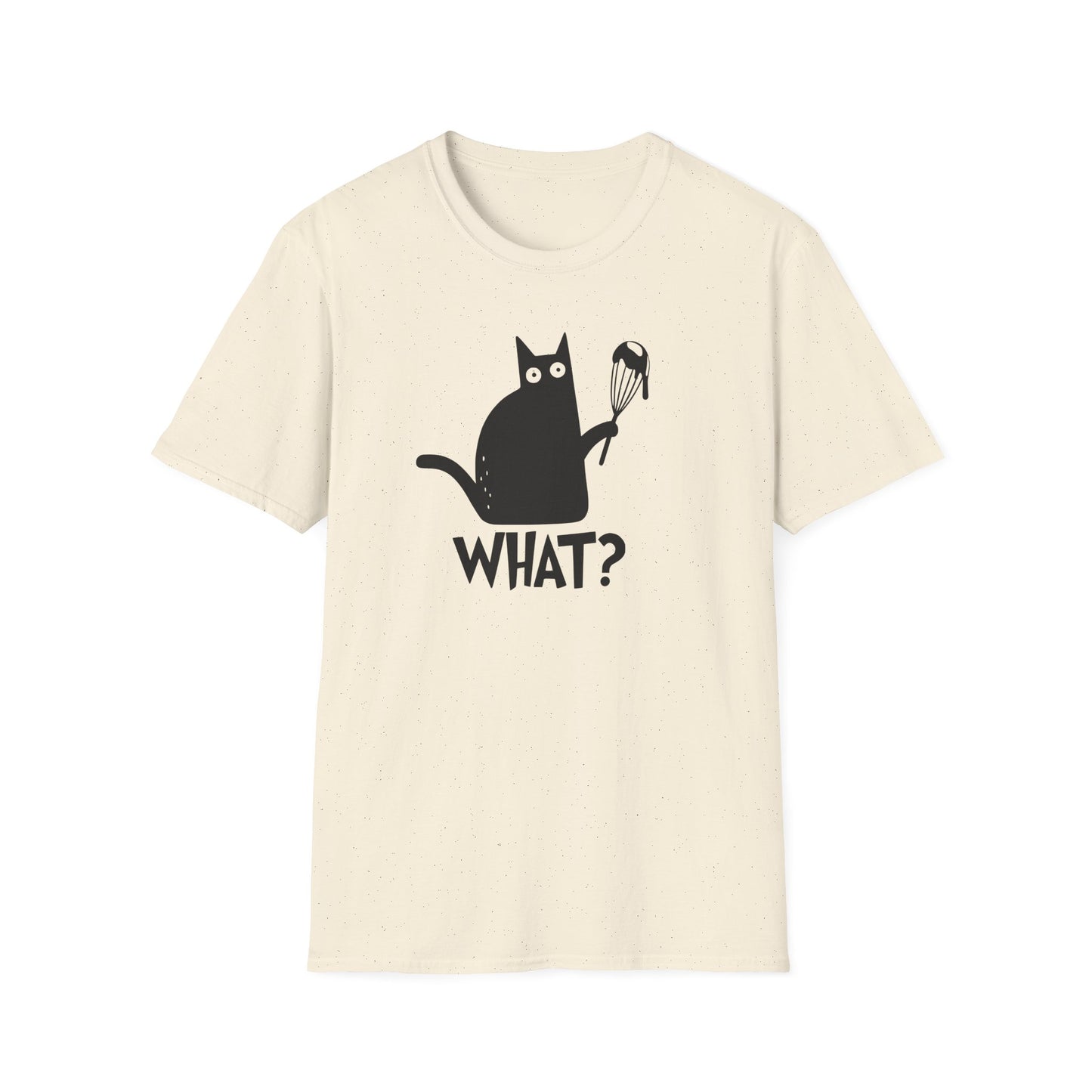 Black Cat What T-Shirt