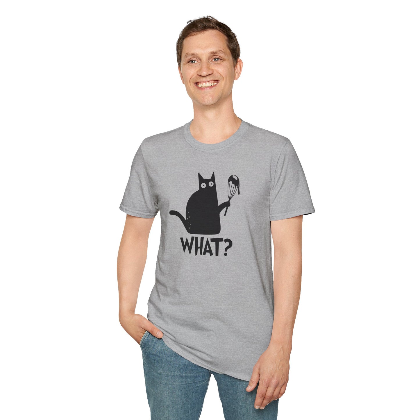 Black Cat What T-Shirt