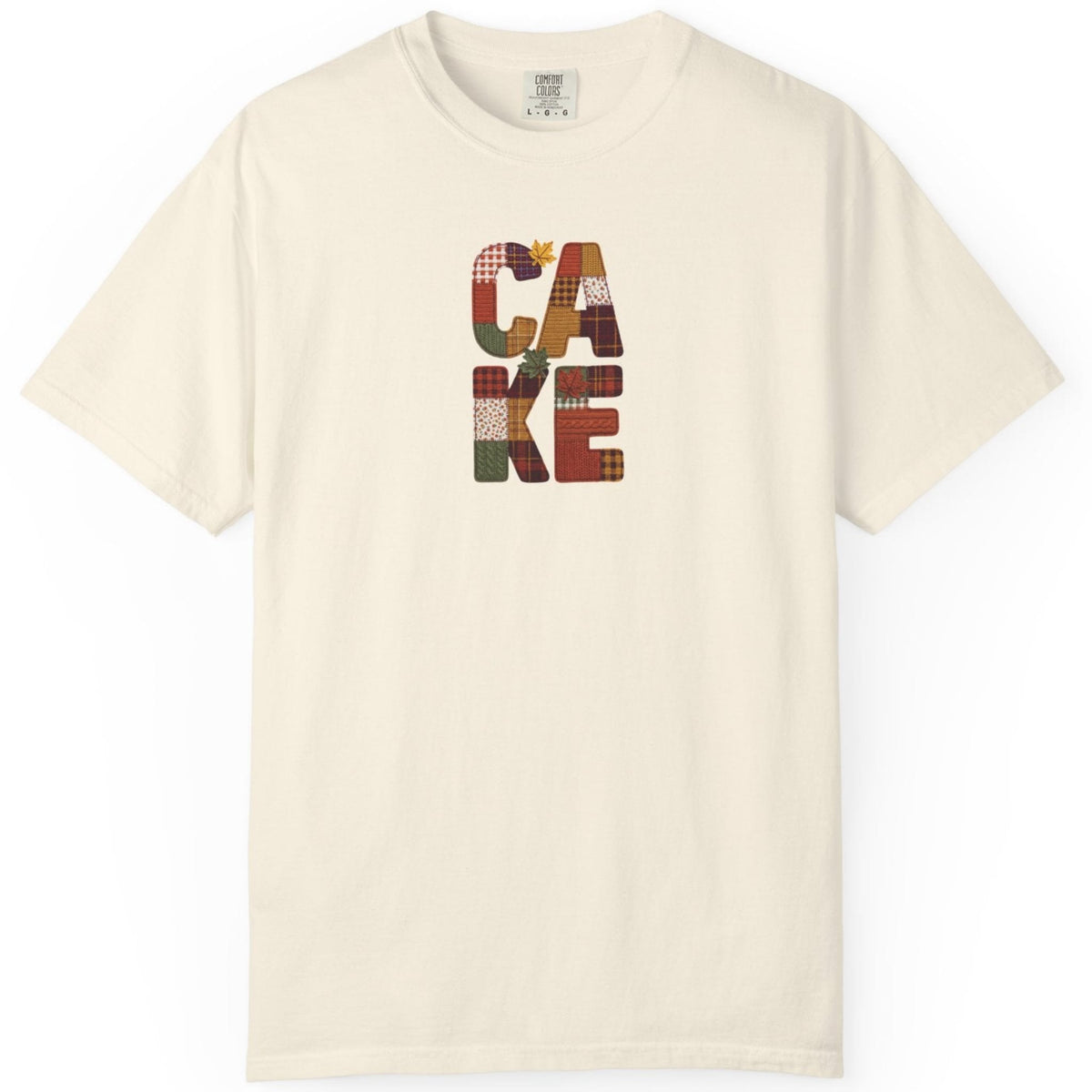 Faux knit CAKE T-shirt