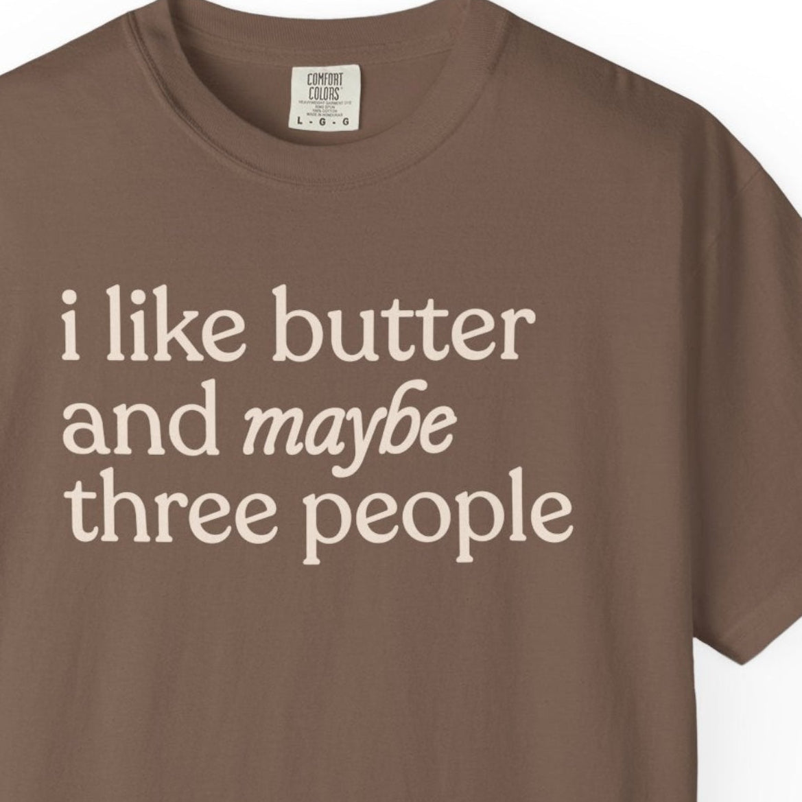 I like B. T-shirt