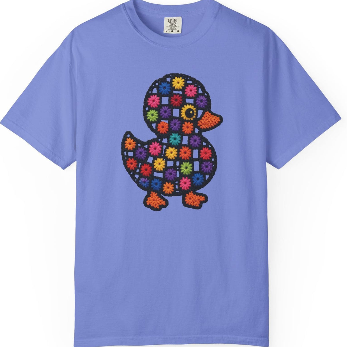 Faux Crochet Duck T-shirt
