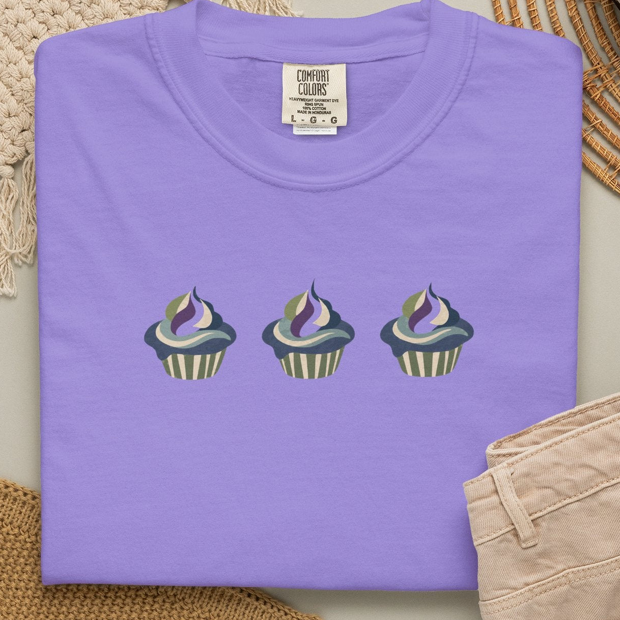 swirl cupcakes CC1717 T-shirt