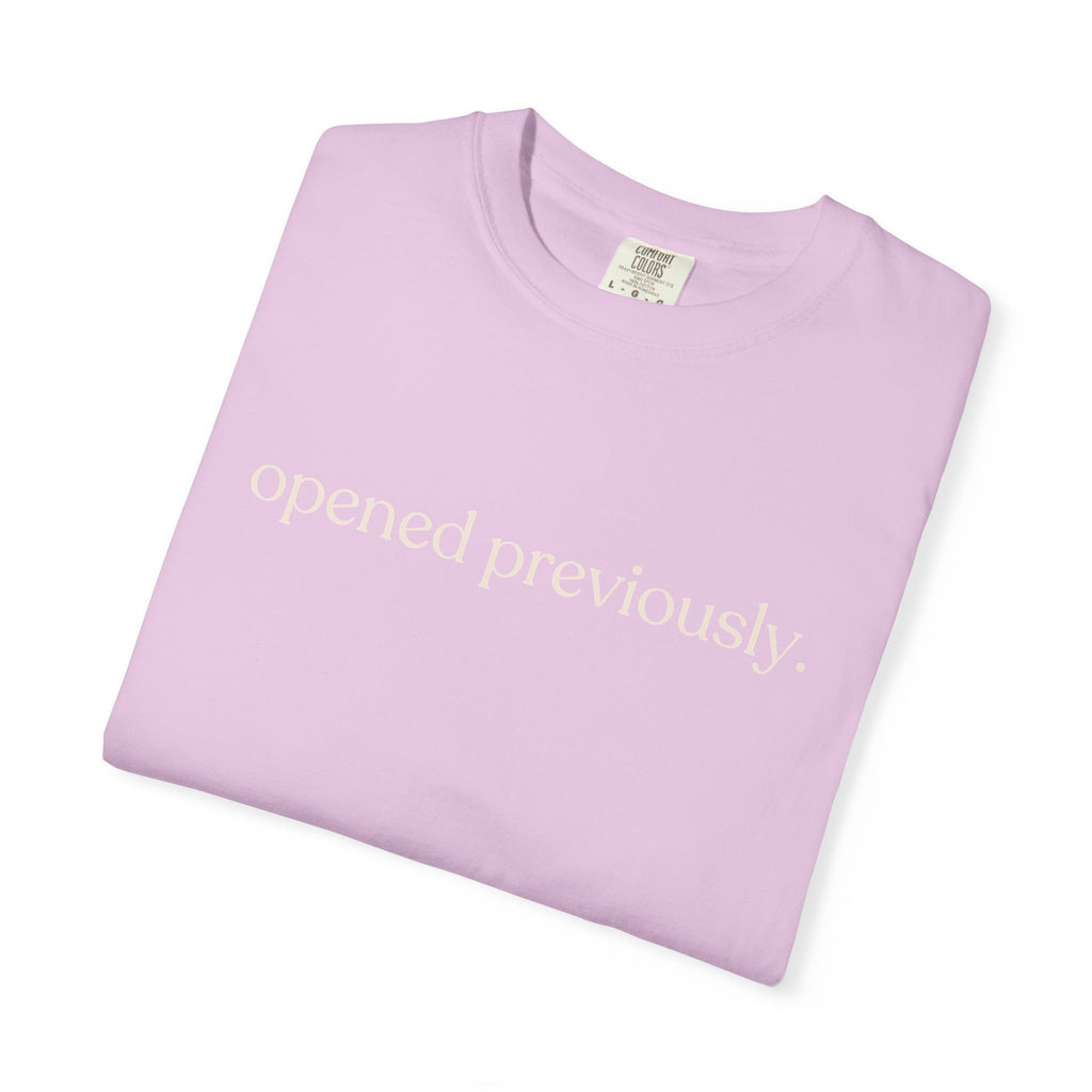 Opened PreviouslyC1717 T-shirt