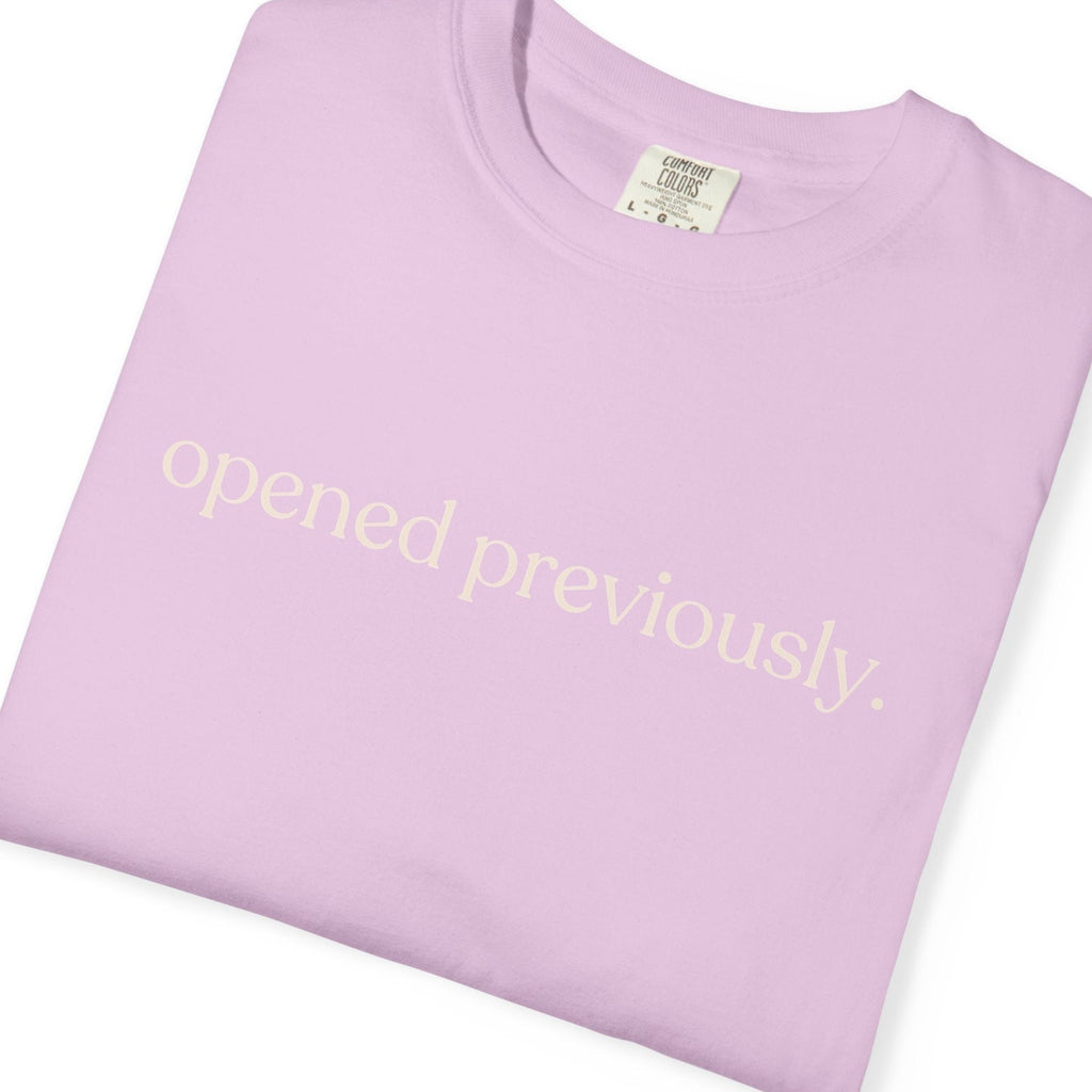 Opened PreviouslyC1717 T-shirt