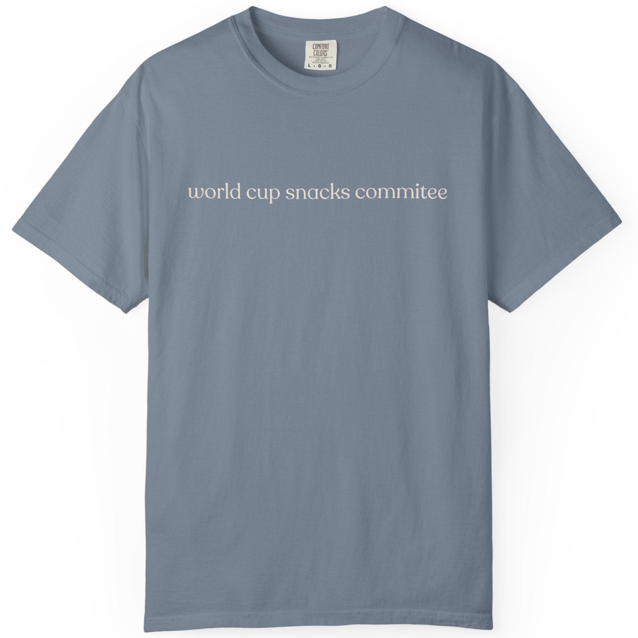 world cup snack commitee CC1717 T-shirt