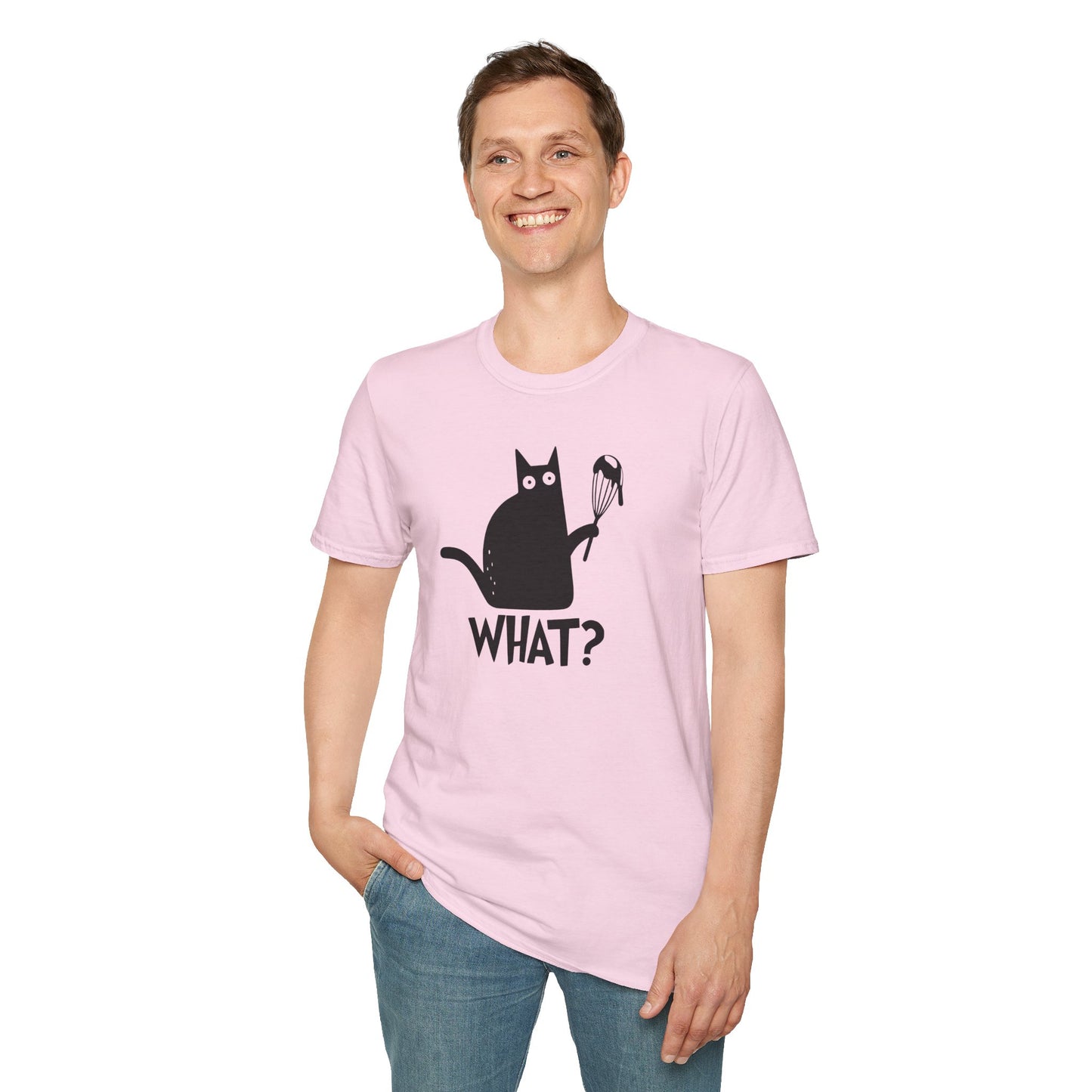 Black Cat What T-Shirt