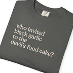 Who invited garlicCC1717 T-shirt