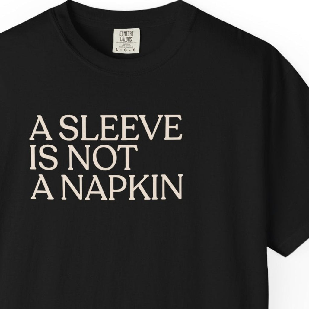 a sleeve T-shirt