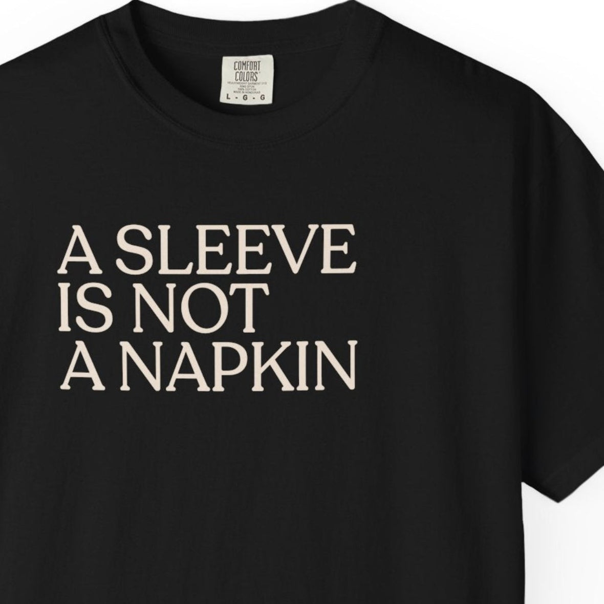 a sleeve T-shirt