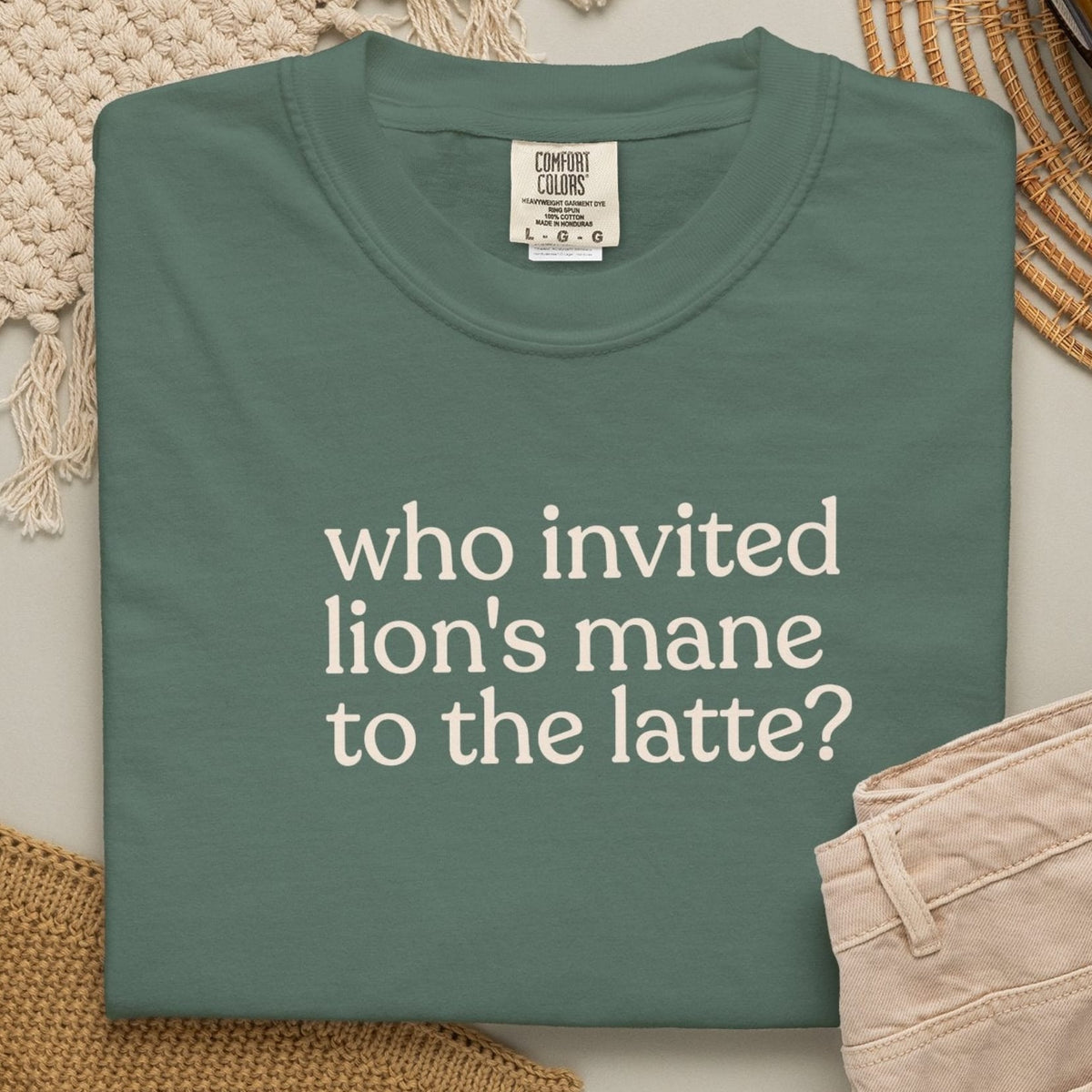 lion's mane T-shirt