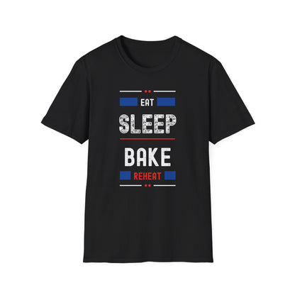 Eat Sleep Bake Re T-Shirt