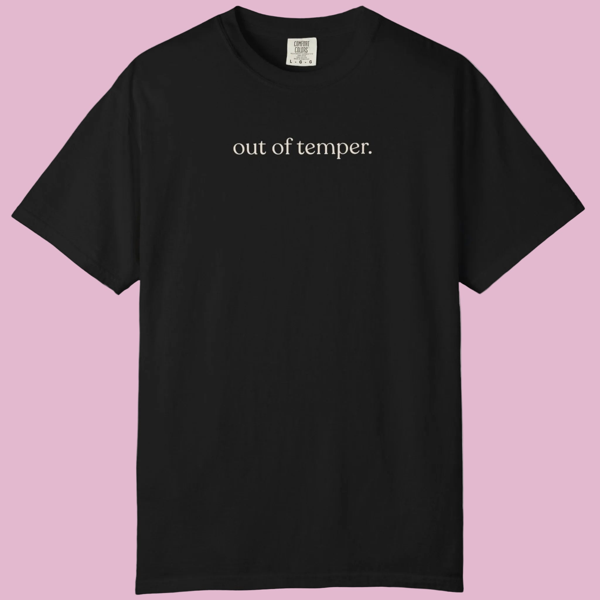 out of temper. unisex CC1717 T-shirt
