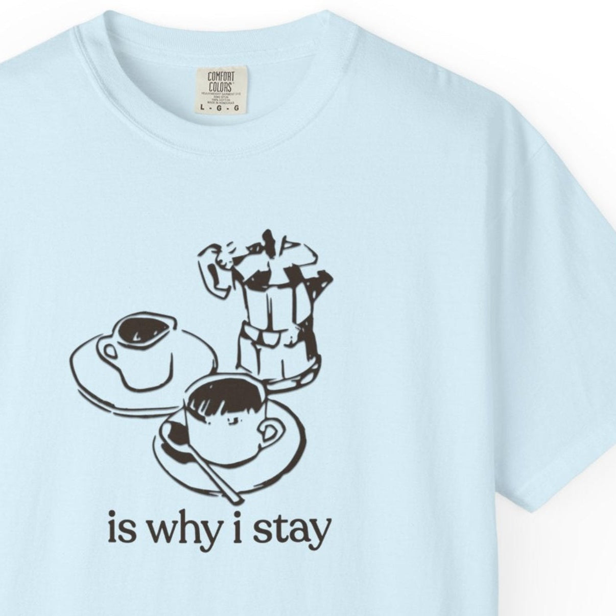 is why i stay T-shirt