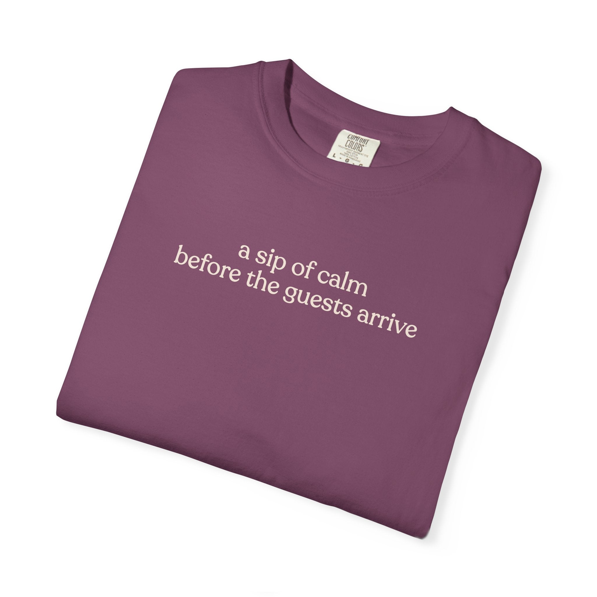a sip of  T-shirt