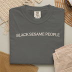 black sesame people C1717 T-shirt