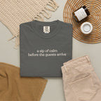 a sip of  T-shirt