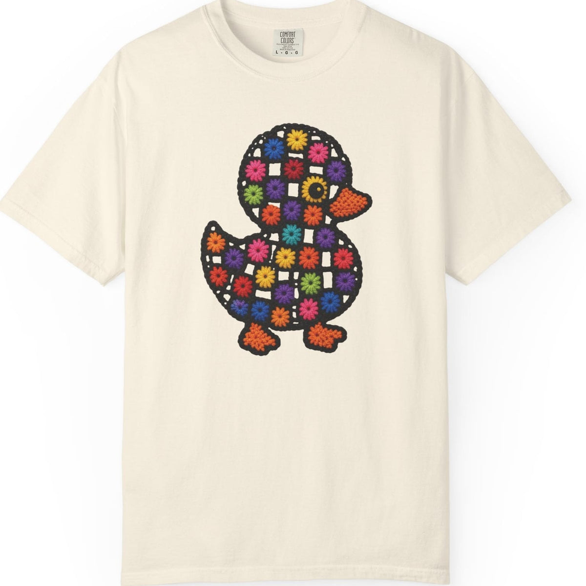 Faux Crochet Duck T-shirt
