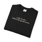 a sip of  T-shirt