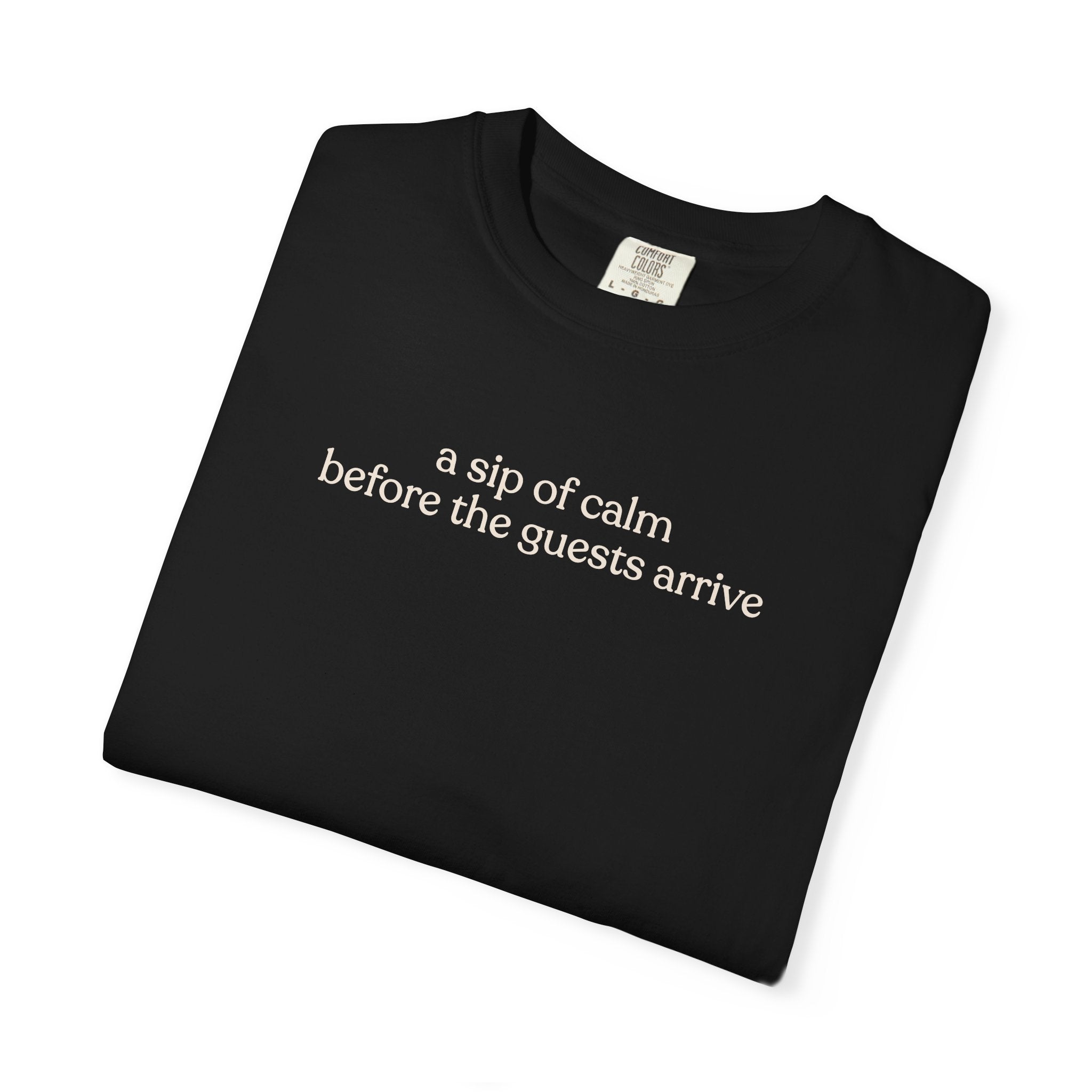 a sip of  T-shirt