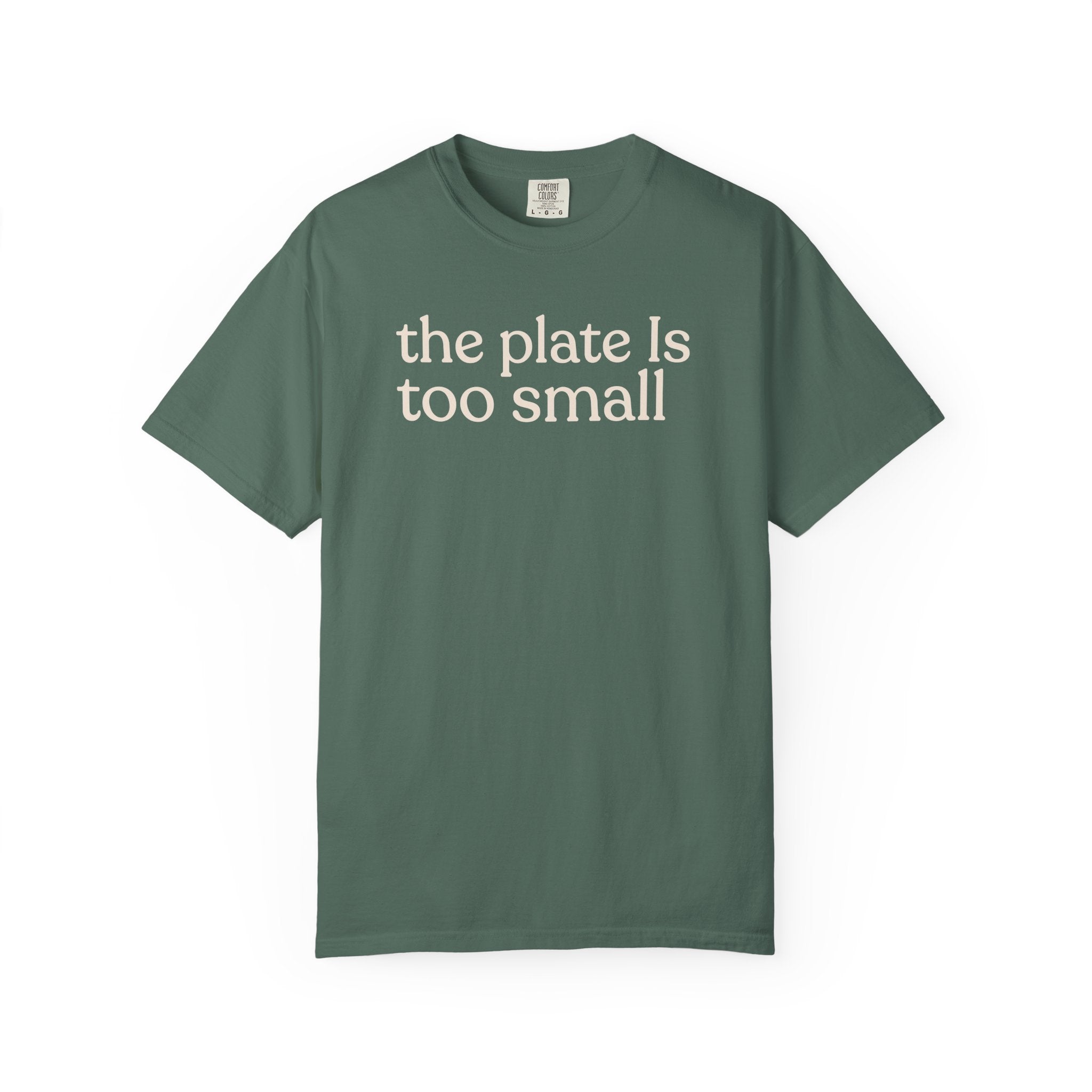 the plate is  CC1717 T-shirt