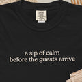 a sip of  T-shirt