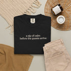 a sip of  T-shirt