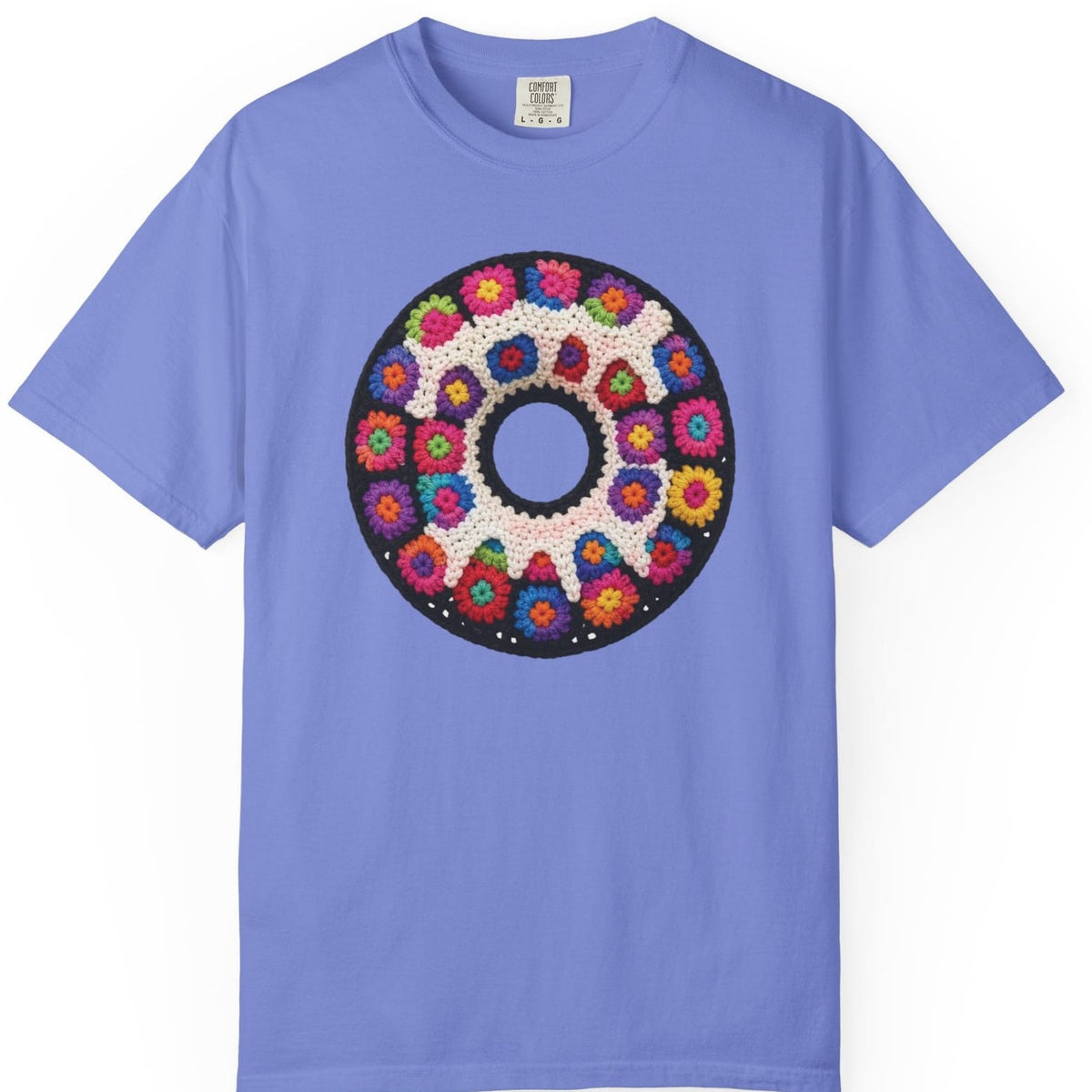 Faux Crochet Donut T-shirt