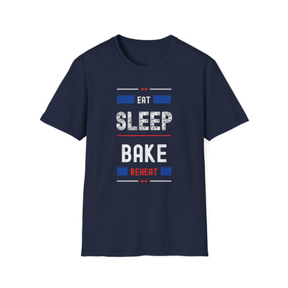 Eat Sleep Bake Re T-Shirt