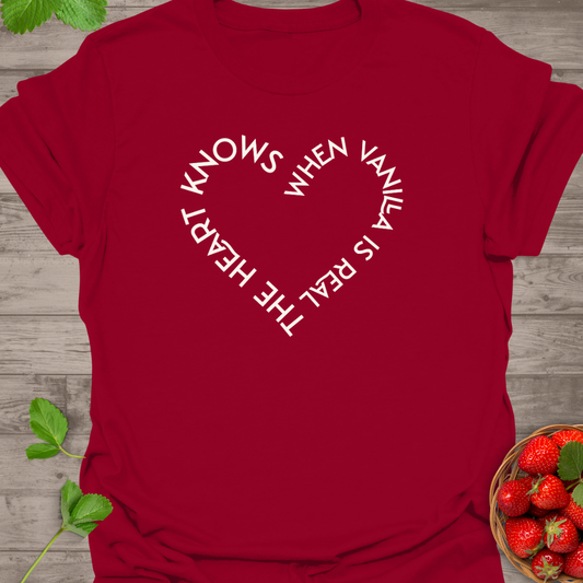 Heart Knows Vanilla TShirt