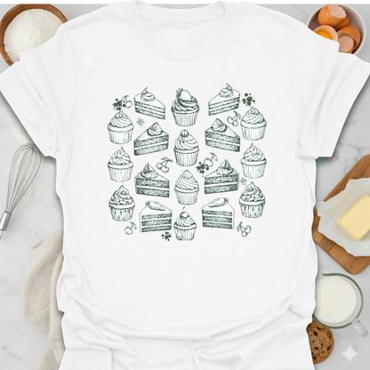 Cake Cupcake Collage T-Shirt