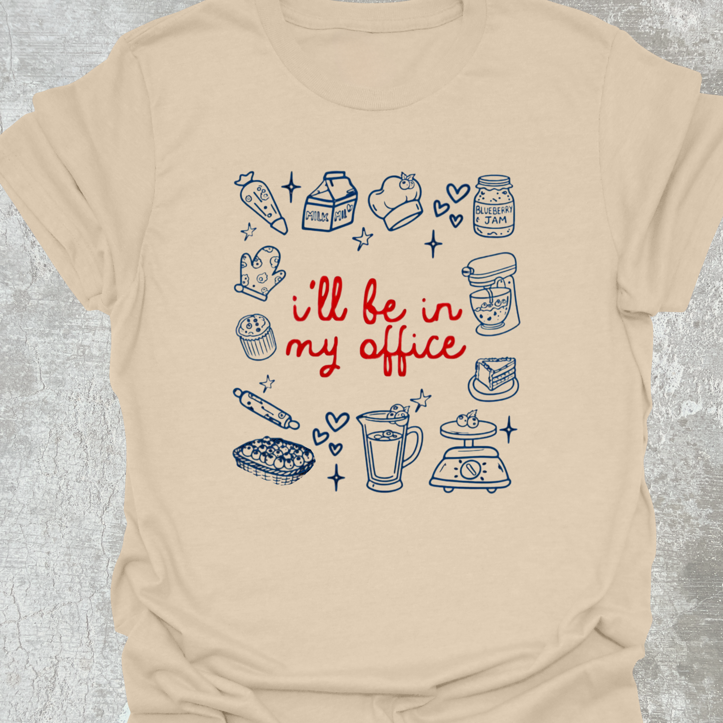 I'LL BE IN MY OFFICE BLUEBERRIES