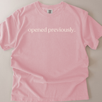 Opened PreviouslyC1717 T-shirt