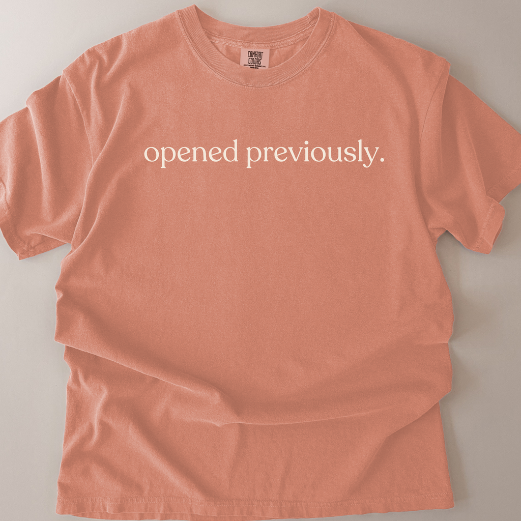 Opened PreviouslyC1717 T-shirt