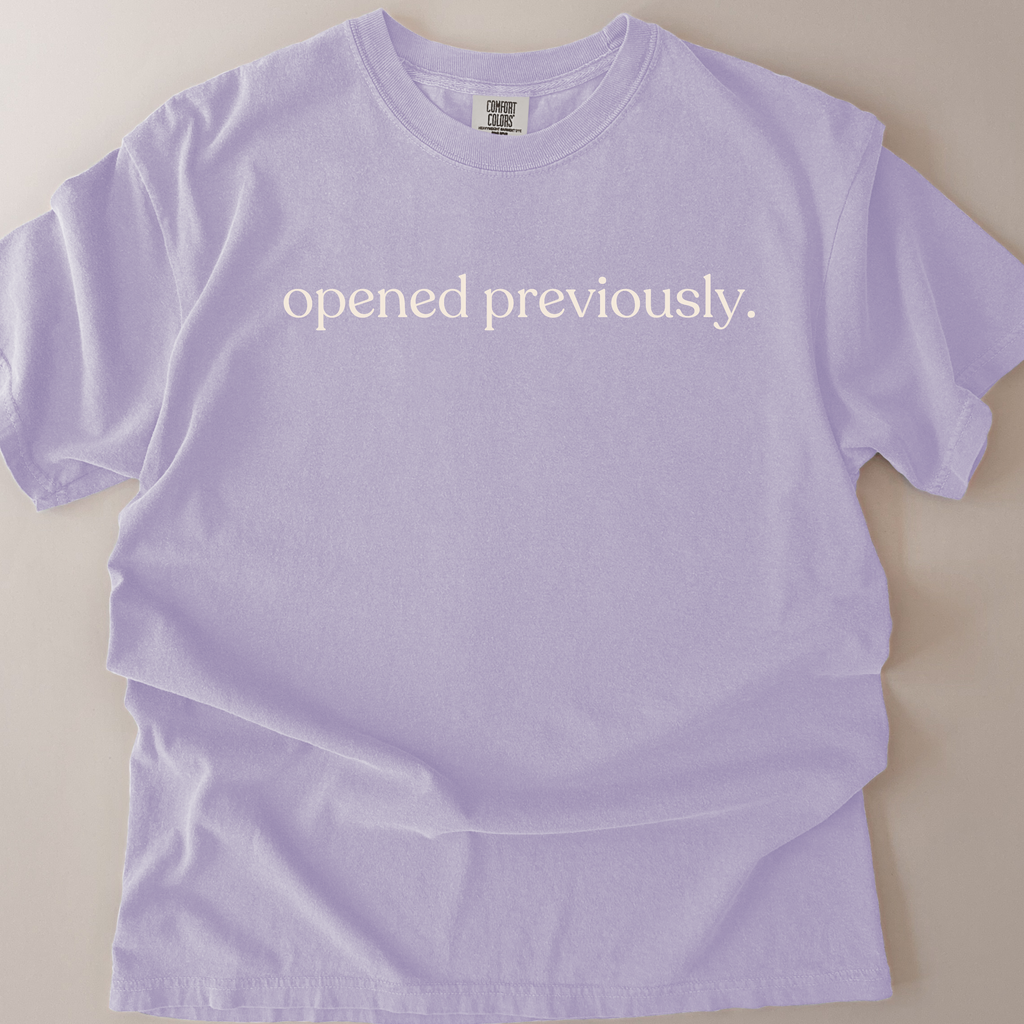 Opened PreviouslyC1717 T-shirt