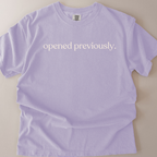 Opened PreviouslyC1717 T-shirt