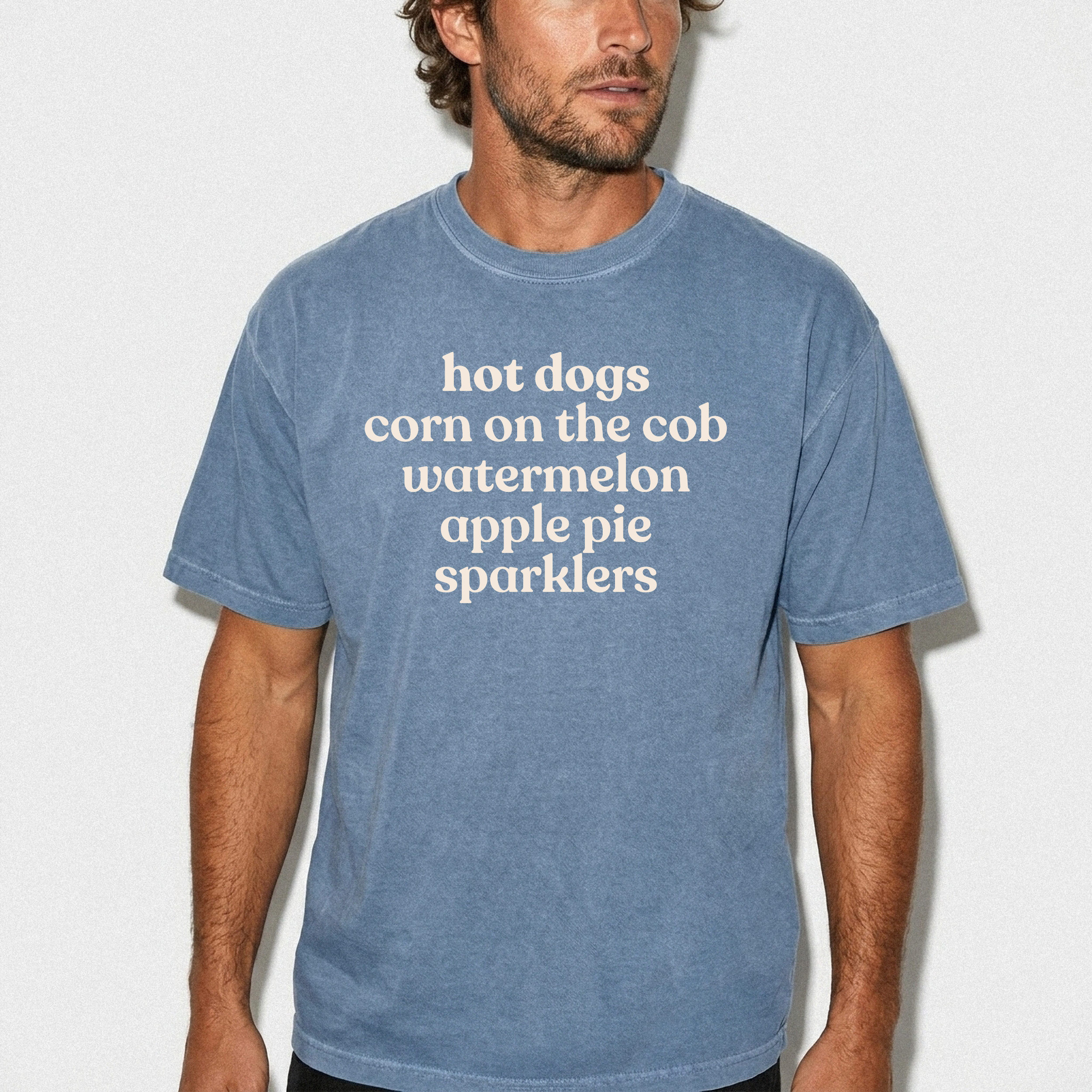 America 250 Cookout Menu Tee CC1717T-shirt