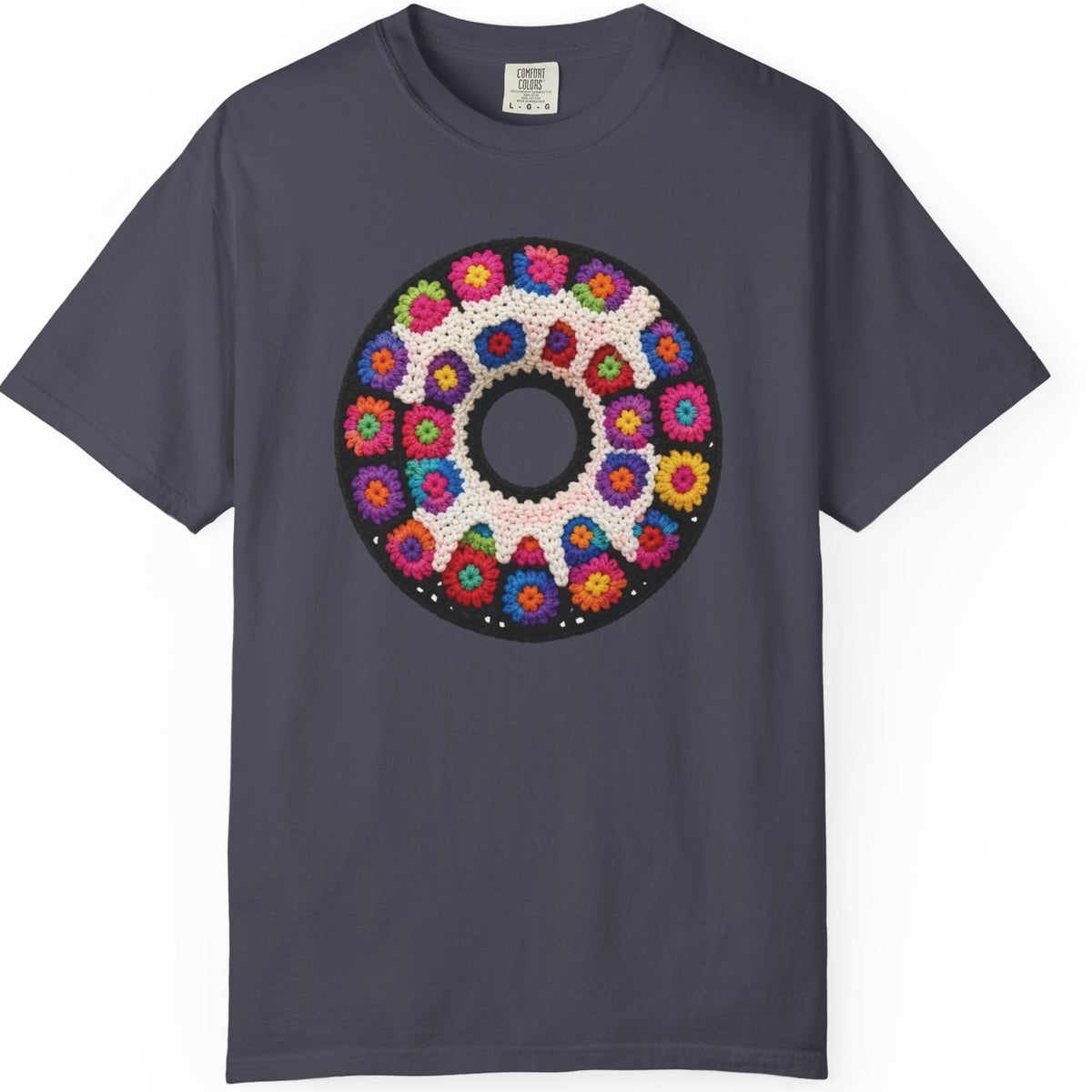 Faux Crochet Donut T-shirt