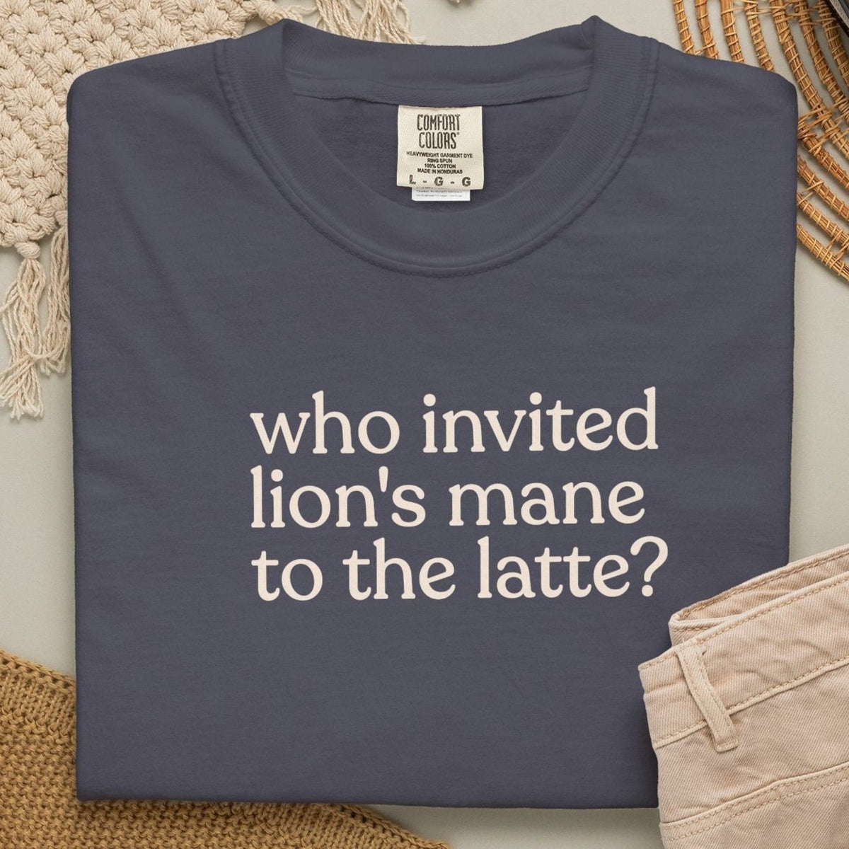 lion's mane T-shirt