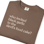 Who invited garlicCC1717 T-shirt